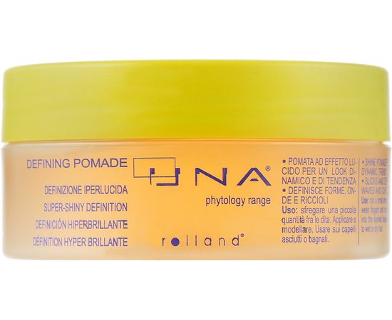 Rolland UNA Defining Pomade - Воскова помадка для моделювання волосся середньої фіксації, 100 мл, фото 