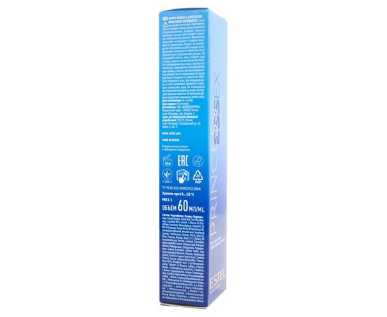 Стойкая крем-краска для волос Estel Professional Princess Essex, 60 ml, изображение 5 Стойкая крем-краска для волос Estel Professional Princess Essex, 60 ml, изображение 5