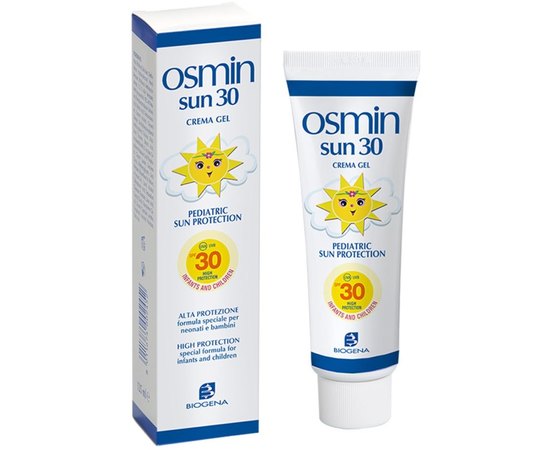 Дитячий сонцезахисний крем з перших днів Biogena Osmin Sun SPF50, 90 ml, фото _ab__is.image_number.default