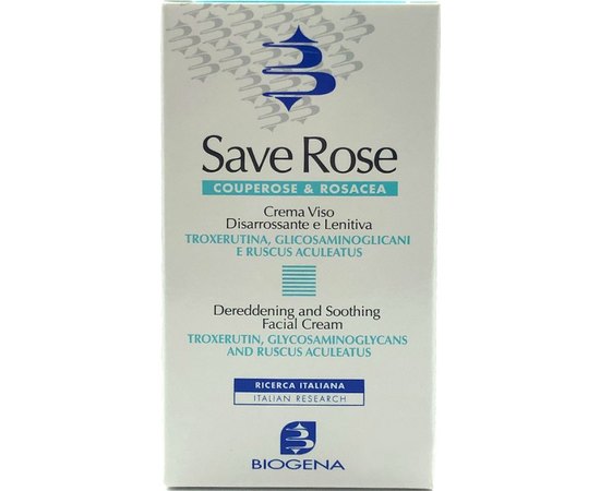 Biogena Save Rose SPF15 Денний крем для шкіри з куперозом, 50 мл, фото _ab__is.image_number.default