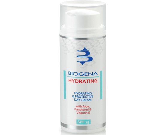Дневной крем увлажняющий и защитный SPF15 Biogena Hydrating, 50 ml, изображение 2