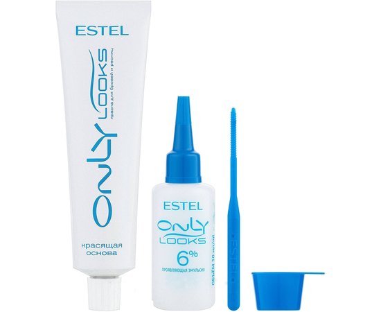 Estel Professional Only Looks - Фарба для брів і вій, 50 + 30 мл, фото _ab__is.image_number.default Estel Professional Only Looks - Фарба для брів і вій, 50 + 30 мл, фото _ab__is.image_number.default