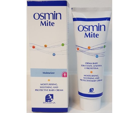 Крем детский увлажняющий защитный Biogena Osmin Baby Mite, 125 ml, изображение 4