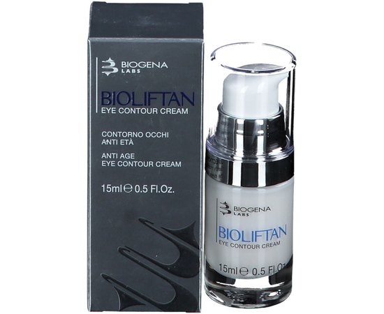 Крем для век омолаживающий с Botox-подобными пептидами Biogena Bioliftan Eye Contour Cream, 15 ml