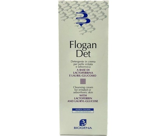 Крем-гель очищающий для чувствительной кожи Biogena Flogan Det, 150 ml, изображение 3