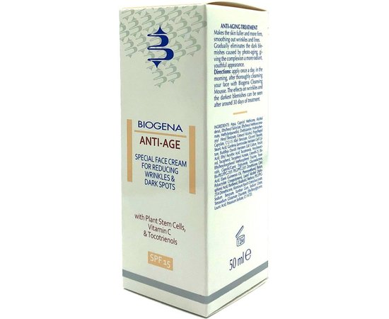 Biogena Anti Age SPF15 Крем проти зморшок і пігментних плям, 50 мл, фото _ab__is.image_number.default