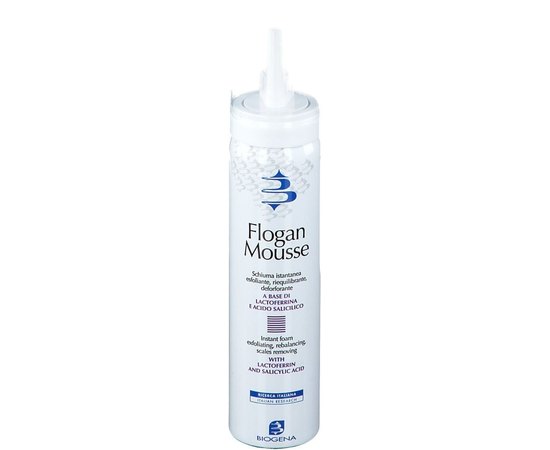 Мусс-эксфолиант с салициловой кислотой Biogena Flogan Mousse, 75 ml, изображение 2