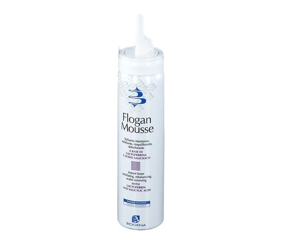Мусс-эксфолиант с салициловой кислотой Biogena Flogan Mousse, 75 ml, изображение 3