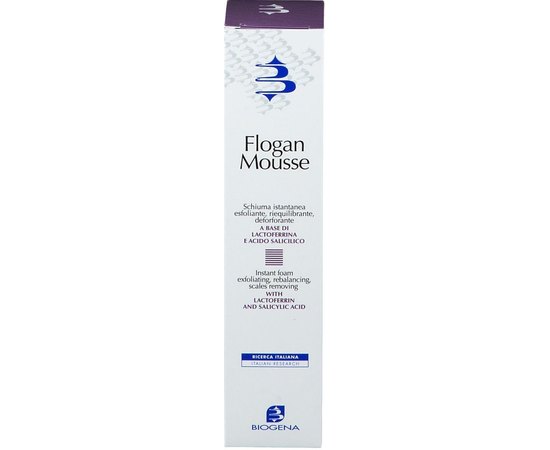 Мусс-эксфолиант с салициловой кислотой Biogena Flogan Mousse, 75 ml, изображение 6
