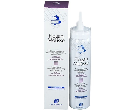Biogena Flogan Mousse Мус-ексфоліант з саліцилової кислотою, 75 мл, фото 