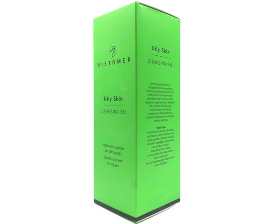 Очищающий гель для жирной кожи Histomer Oily Skin Rinse-Off Cleansing Gel, 200 ml, изображение 4