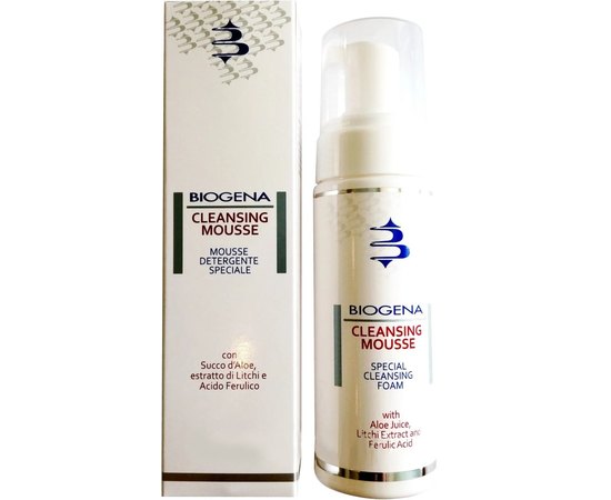 Очищающий мусс для лица Biogena Cleansing Mousse, 150 ml, изображение 2