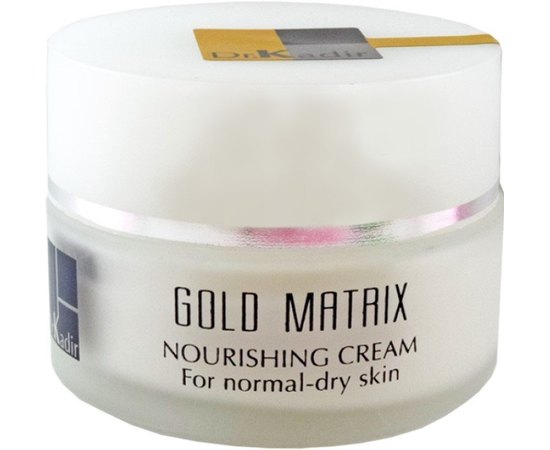 Питательный крем для нормальной и сухой кожи Dr. Kadir Gold Matrix Nourishing Cream For Normal/Dry Skin, 50 ml, изображение 4
