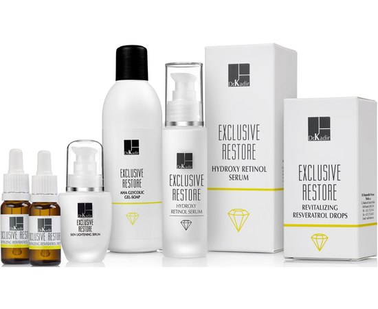 Серум осветляющий кожу Dr. Kadir Exclusive Restore Skin-Lightening Serum, 30 ml, изображение 3 Серум осветляющий кожу Dr. Kadir Exclusive Restore Skin-Lightening Serum, 30 ml, изображение 3