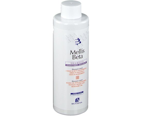 Шампунь лечебно-профилактический от выпадения волос Biogena Mellis Beta Shampoo, 200 ml, изображение 3