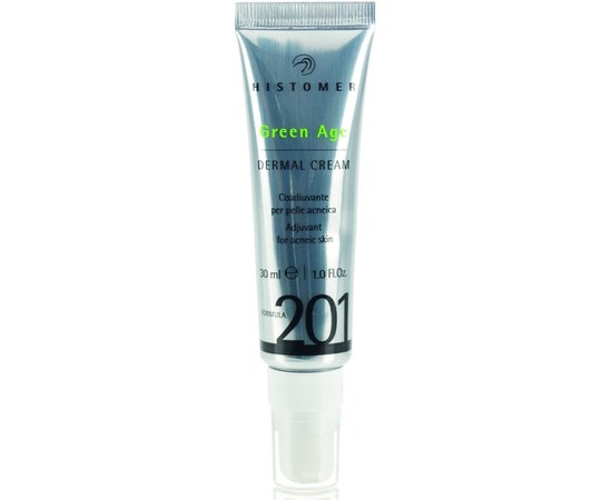 Восстанавливающий крем для проблемной кожи Histomer Formula 201 Green Age Dermal Cream, 30 ml, изображение 3