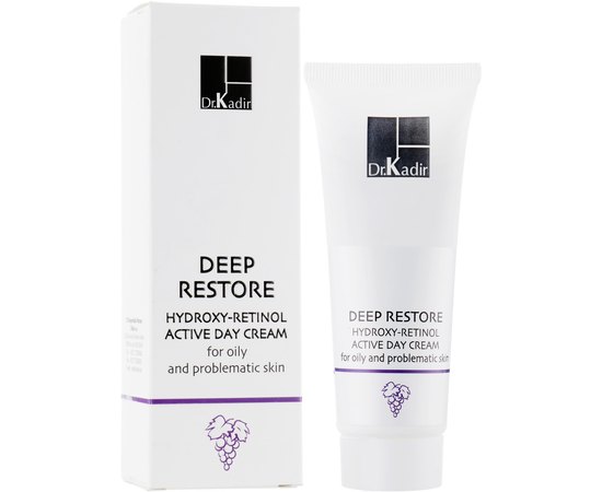 Dr. Kadir DEEP RESTORE Day Cream For The Oily And Problematic Skin Денний крем для жирної і проблемної шкіри, 75 мл, фото 
