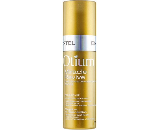 Эликсир для волос Сила Кератина Estel Professional Otium Miracle Revive, 100 ml