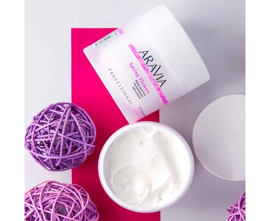 Aravia Organic Spring Flowers Крем для тіла живильний квітковий, 300 мл, фото _ab__is.image_number.default Aravia Organic Spring Flowers Крем для тіла живильний квітковий, 300 мл, фото _ab__is.image_number.default