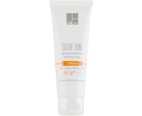 Крем увлажняющий защитный SPF50 Dr. Kadir Solar Zone Moisturizing Protective Cream, 75 ml, изображение 4
