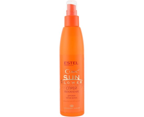 Спрей для волос Увлажнение и защита от UV-лучей Estel Professional Curex Sunflower, 200 ml