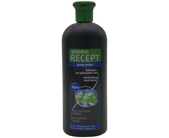 Шампунь для чоловіків Subrina Recept After Sport Shampoo, 400 ml, фото 