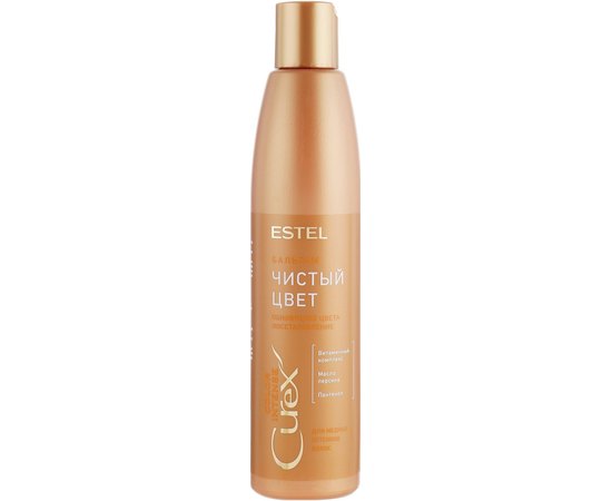 Estel Professional Curex Color Intense Бальзам для волосся Оновлення кольору для мідних відтінків, 250 мл, фото 