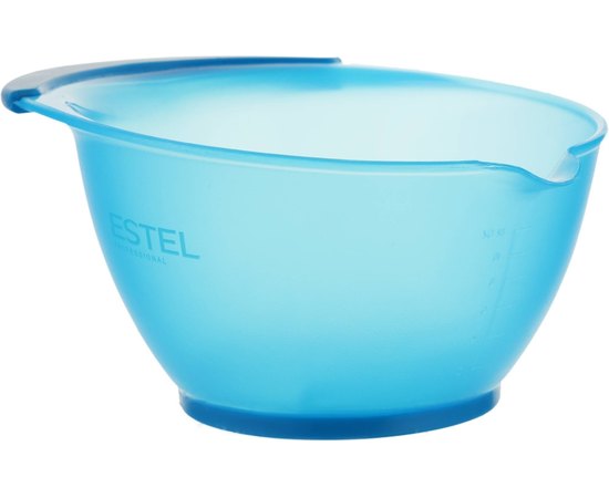 Чаша для окрашивания волос голубая с логотипом Estel Professional