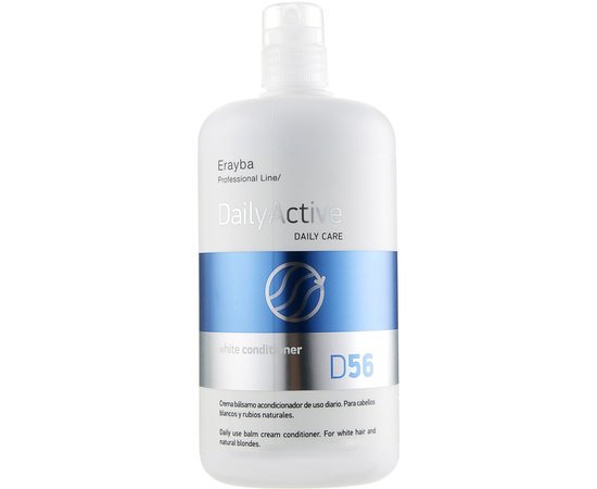 Кондиционер для седых и осветленных волос Erayba D56 White Factor Conditioner, 1500 ml