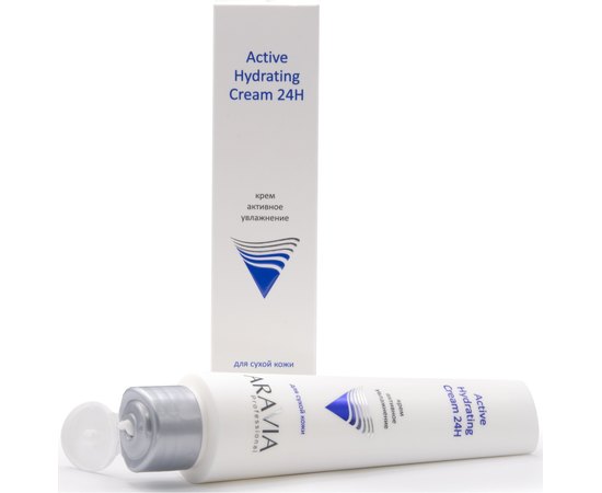 Крем для лица активное увлажнение Aravia Professional Active Hydrating Cream 24H, 100 ml