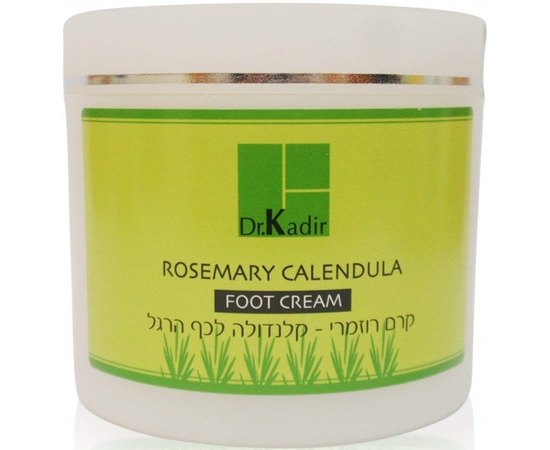 Крем для ног Dr. Kadir Rosemary-Calendula Foot Cream, изображение 4