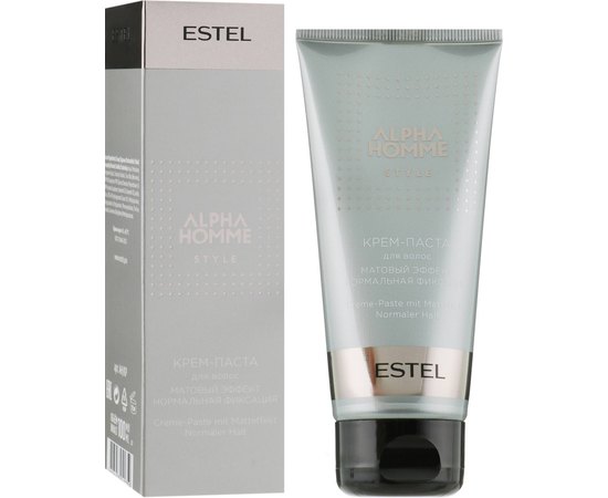 Крем-паста матовый эффект Estel Professional Alpha Homme, 100 ml, изображение 2