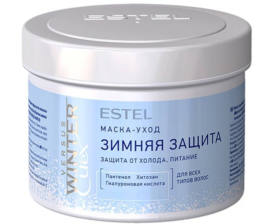 Маска-уход Защита и питание с антистатическим эффектом для всех типов волос Estel Professional Curex Versus Winter, 500 ml, изображение 2