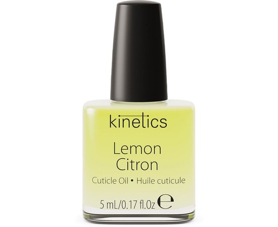 Масло для нігтів і кутикули Лимон Kinetics Lemon Cuticle Oil, фото 
