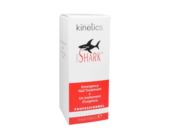 Мгновенная помощь для сильно поврежденных ногтей Kinetics Nano Shark Nail Treatment, 15 ml, изображение 3