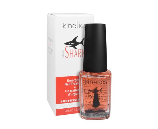 Мгновенная помощь для сильно поврежденных ногтей Kinetics Nano Shark Nail Treatment, 15 ml, изображение 4