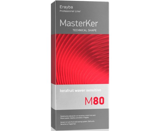 Erayba M80 Masterker Kerafruit Waver Sensitive - Набір для створення м'яких локонів, 2 х 150 мл, фото _ab__is.image_number.default