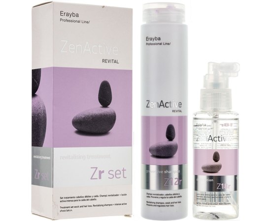 Набор против выпадения волос Erayba Zr SET, изображение 3