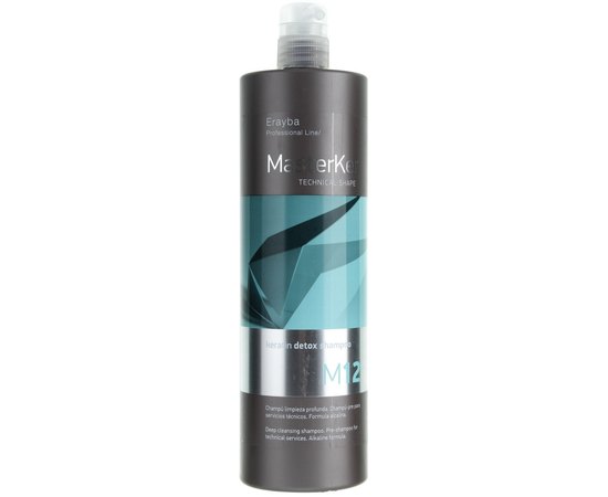 Очищающий шампунь для волос Erayba M12 Masterker Keratin Detox Shampoo, 1000 ml