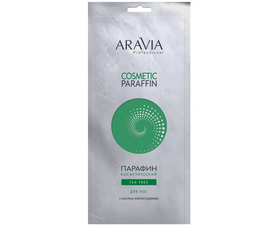 Aravia Professional Парафін косметичний Чайне дерево з маслом чайного дерева для ніг, 500 г, фото _ab__is.image_number.default