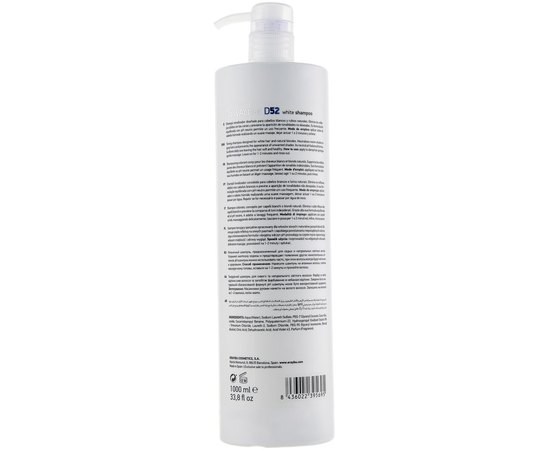 Шампунь для седых и осветленных волос Erayba D52 White Factor Shampoo, 1000 ml, изображение 2