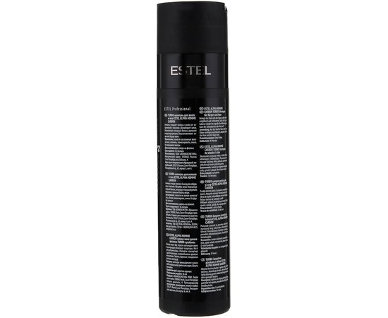 Шампунь для волос и тела Estel Professional Alpha Homme Carbon Turbo, 250 ml, изображение 2