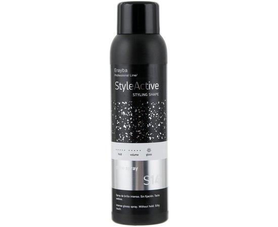 Спрей для блеска волос Erayba Style Active S14 Shine Spray, 150 ml