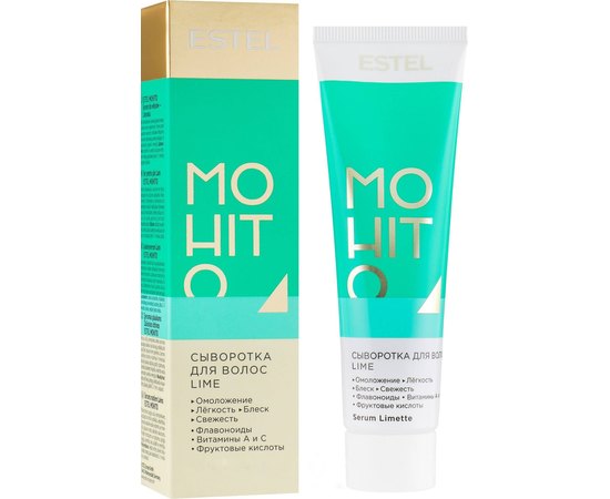 Сыворотка для волос Лайм Estel Professional Mohito, 60 ml, изображение 2