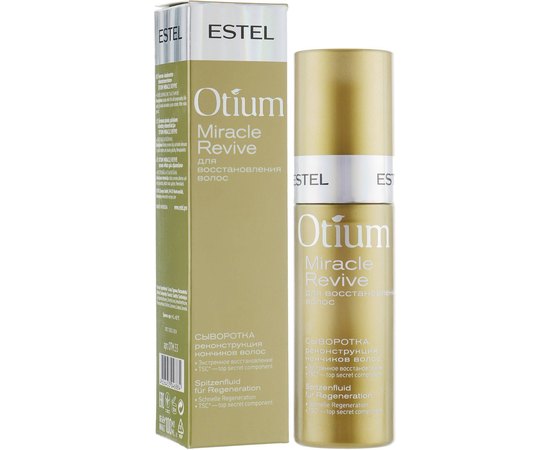 Сыворотка реконструкция для секущихся кончиков волос Estel Professional Otium Miracle, 100 ml