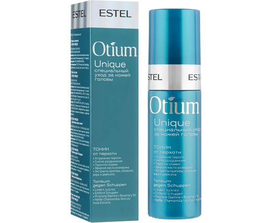 Тоник-пилинг от перхоти Estel Professional Otium Unique, 100 ml