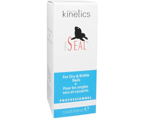 Уход для сухих и ломких ногтей Kinetics Nano Seal Nail Treatment, 15 ml, изображение 3