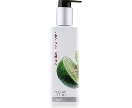 Увлажняющий лосьон для рук и тела Бразильский лайм и Кедр Kinetics Brazilian Lime & Cedar Lotion, изображение 2