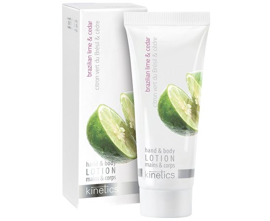 Увлажняющий лосьон для рук и тела Бразильский лайм и Кедр Kinetics Brazilian Lime & Cedar Lotion, изображение 4