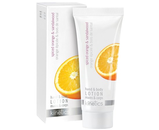 Увлажняющий лосьон для рук и тела Пряный апельсин и Сандаловое дерево Kinetics Spiced Orange & Sandalwood Lotion, изображение 3
